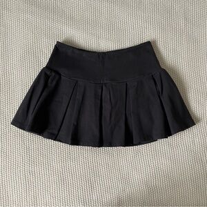 Urban Outfitters Black Pleated \ Tennis Mini Skirt